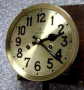 Becker P48 tarcza 18,5 gabinetowy brylant:mechanizm+tarcza+wahadło+gong !