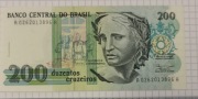 Banknot UNC Brazylia 200