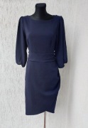 Elegancka sukienka granatowa w roz L/XL.