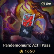 League of Legends - Przepustka Pandemonium (1650) RP