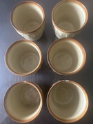 Stare kubki  PRL 6 sztuk 