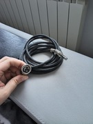 Kabel mikrofonowy wtyck Jack wtyk XLR 3 pin męski