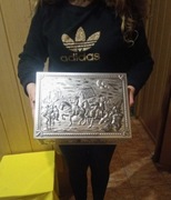 Skrzynia blaszana ozdobna 