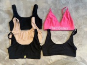 Staniki sportowe rozm M, H&M, Juicy Couture