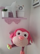 Różowe Półki Motylki