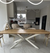 Stół dębowy loft nowoczesny