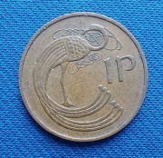 Moneta Irlandia 1 pens 1971