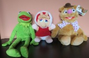 Zestaw Muppety Kermit świnka Piggy Mappety Miś Fazi