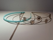 Opaski do włosów dla dziewczynki dla małej księżniczki - 4 sztuki