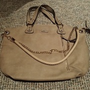 Torebka damska typu shopper karmelowa A4 f. WITTCHEN