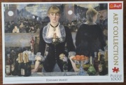 PUZZLE TREFL 1000 ELEMENTÓW 10819 BAR W FOLIES-BERGERE MANET ART COLLECTION