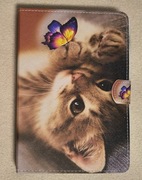 Uniwersalne etui do tableta 7 cali motyw kotek