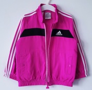 Przejściowa różowa kurtka bomberka Adidas 98/104