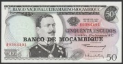 Mozambik 50 escudos 1970 - Coutinho - stan bankowy UNC 