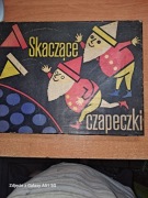 Kultowa gra Skaczące Czapeczki z PRL wydanie z 1966 roku