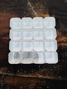 doniczki do wysiewu z tacką 16szt. -3kpl.