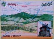 Luboń- Beskid Wysoki. Pocztówka z opisem 2003 rok +stempel.Polecam