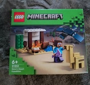 LEGO Minecraft 21251 Pustynna wyprawa Steve'a