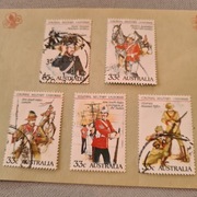 Znaczki pocztowe Australii. 