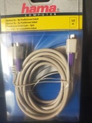 Przedłużacz Hama Serial 9-pin - 9pinWtyk 9-pin D-gniazdo 9-pin 