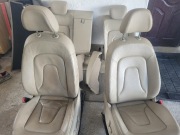 Fotele boczek cały srodek skora  audi a5 