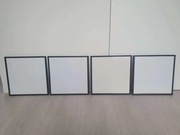 Zestaw 4x LOMVIKEN ramka, IKEA, czarny, 32x32 cm