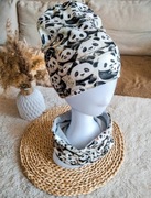 Komplet dziecięcy z motywem w pandy 