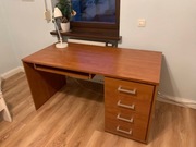 Solidne Biurko z szufladami - 140x70cm - Jak nowe