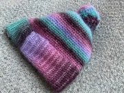 Handmade, piękna i delikatna czapka. Nowa, ręcznie robiona na szydełku