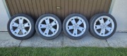 Koła 17 Audi 5x112 opony lato 225/45/17 z 2023r  felgi opony