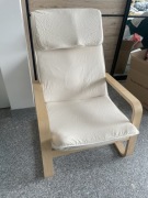 Fotel IKEA PELLO do karmienia