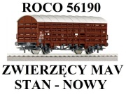 GLEDZIU KOLEJKA ELEKTRYCZNA WAGON ZWIERZĘCY ROCO MAV 56190 - PASUJE DO PIKO