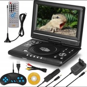 ODTWARZACZ DVD CD GIER EKRAN 7.8" Z FUNKCJAMI TV/FM/USB/GRY