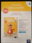 Ciekawa zabawa Czterolatki część 4 Książka Nauczyciela