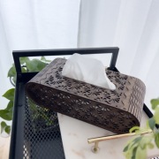 Pudełko na chusteczki Lumi – wenge, rozmiar L