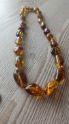 Korale z bursztynem baltyckim amber 46cm
