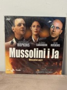 Mussolini i ja film DVD folia