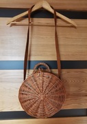Nowa torebka koszyk wiklinowy Ladybag no 3 L Roboty Ręczne 
