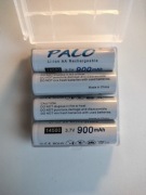 4 szt Ogniwa PALO li-ion, 3.7v, 14500 (rozmiar AA)