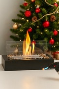 Szklany kominek na Alkohol (Ethanol) – Elegancka dekoracja