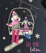 Granatowa bluzeczka ze Smyka - rozm. 158