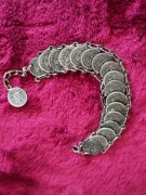 Bransoletka z monet San Marino vintage monety