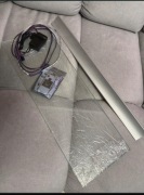 Nowa nieużywana Nowoczesna szklana półka LED RGB podświtlana