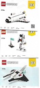 Lego Creator 31134 Space Shuttle Instrukcje