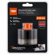 Otwornica diamentowa TEBO Granito Dry 50 mm 