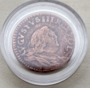 Niemcy  Grosz 1755 r August III Sas