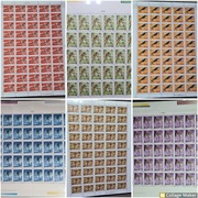 Arkusze 2986-91 Ważki polskie