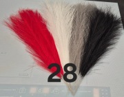 Trawa pampasowa sztuczna 28 szt