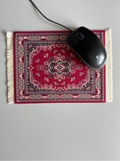 Podkładka pod mysz w stylu retro Dywanik w stylu geometryczno-kwiatowym