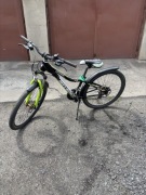 Rower saveno czarno - zielony